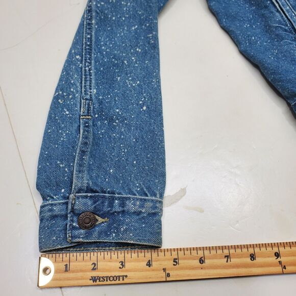 Levi's Premium Original Trucker Jacket Galactic Wash Women's Size Large NWT - Picture 14 of 15